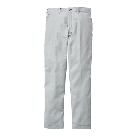 カジュアルワークノータックパンツ【56201-JIC】 C036.シルバー