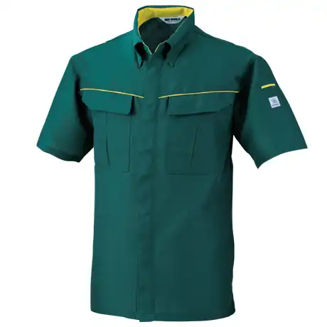 作業服 長袖シャツ グリーン 【5626-BBO】 