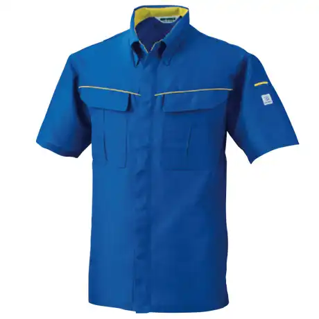作業服 長袖シャツ ロイヤルブルー 【5626-BBO】 