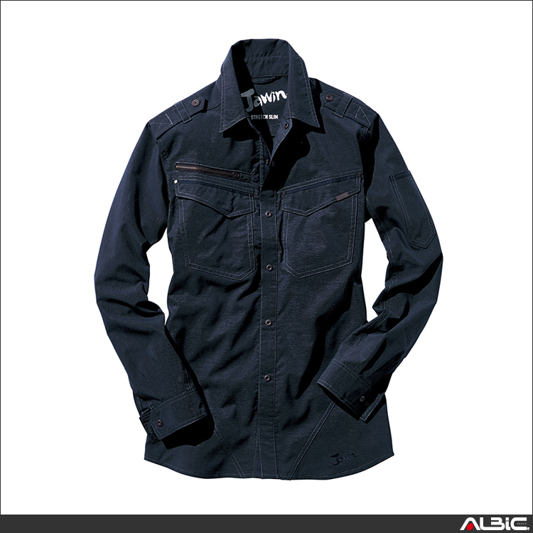 消臭・抗菌長袖シャツ【56604-JIC】 商品写真