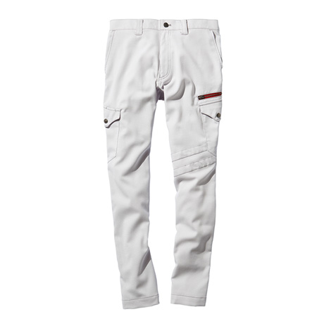 高通気ドビーストレッチパンツ【56702-JIC】 C036.シルバー