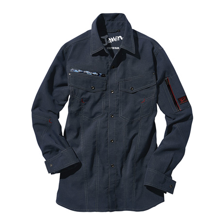 ボディフィールオックスシャツ【56804-JIC】 C048.チャコールグレー