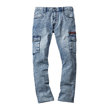 接触冷感ストレッチノータックパンツ【56902-JIC】 C171.ストロングブリーチ