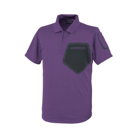 半袖ポロシャツ【59593-OKH】 C4.パープル