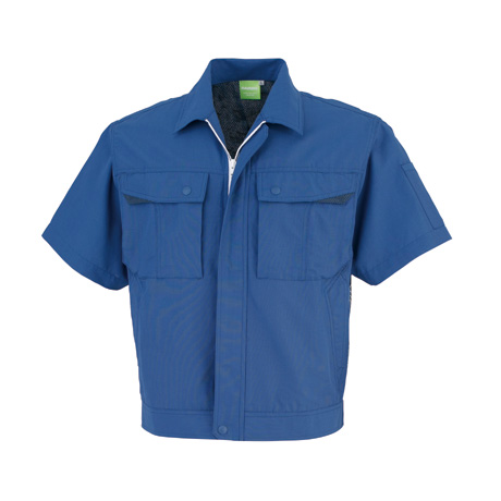 涼素材半袖ブルゾン【59901-OKH】 C1.ブルー