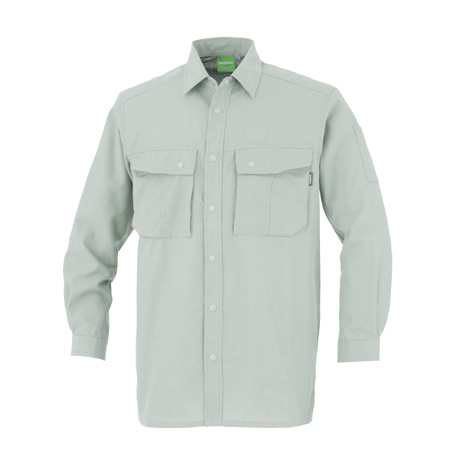 涼素材長袖シャツ【59904-OKH】 C3.グレー