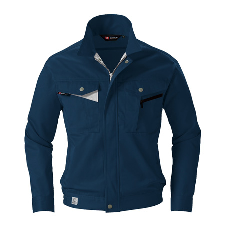 エコブルゾン【6001-BAT】 3.ネイビー