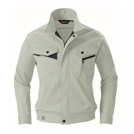 エコジア長袖ブルゾン【6021-BAT】 2.シェル