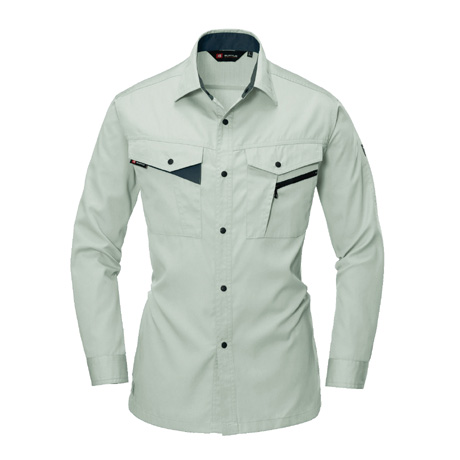 エコ長袖シャツ【6023-BAT】 2.シェル