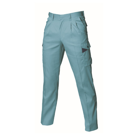 エコジアツータックカーゴパンツ【6026-BAT】 4.ミストブルー