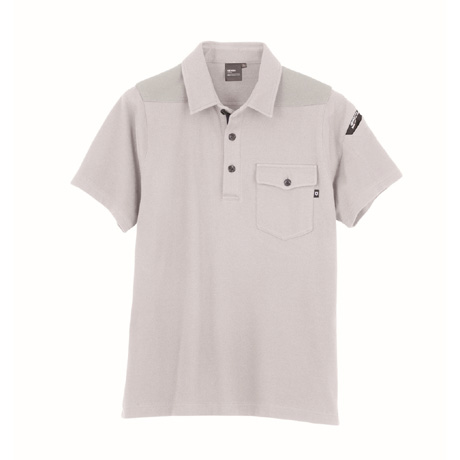 ストレッチ半袖ポロシャツ【6050-XEB】 20.グレー