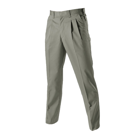 ベーシックラインツータックパンツ【6053-BAT】 21.グレージュ
