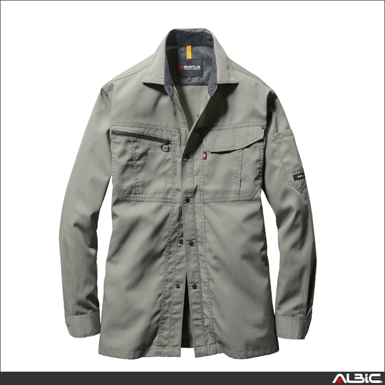 ベーシックライン長袖シャツ【6063-BAT】 商品写真