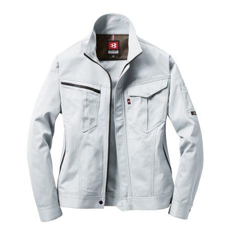 JIS8118適合ジャケット【6071-BAT】 5.シルバー