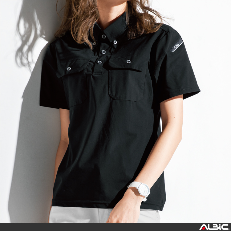 消臭機能付き半袖ポロシャツ【6080-XEB】 商品写真