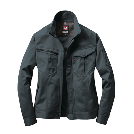 制電ケア長袖ジャケット【6081-BAT】 17.クーガー