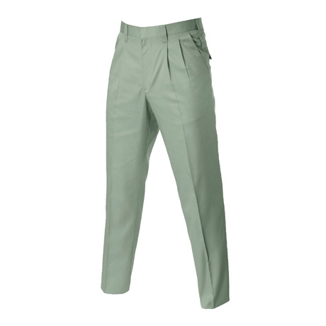 エコツータックパンツ【610-BAT】 1.アースグリーン