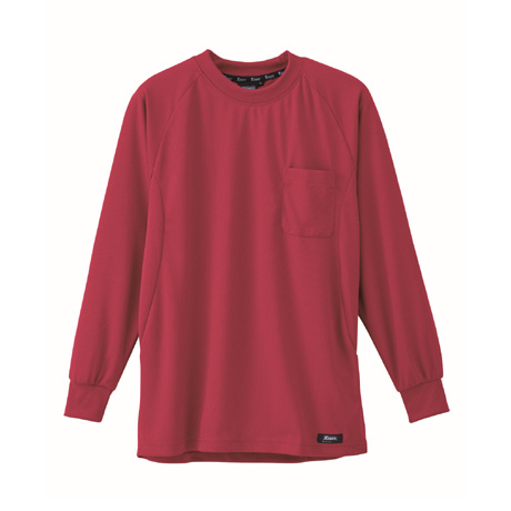 吸汗速乾長袖Tシャツ【6123-XEB】 73.ワイン