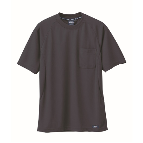 吸汗速乾半袖Tシャツ【6124-XEB】 25.チャコールグレー