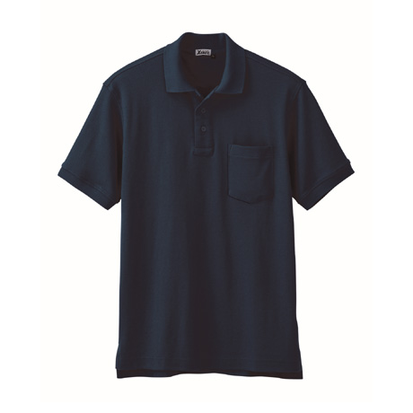 ストレッチ半袖ポロシャツ【6170-XEB】 16.ネイビーブルー