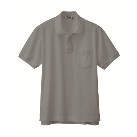 ストレッチ半袖ポロシャツ【6170-XEB】 20.杢グレー