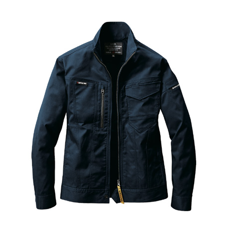 エコストレッチジャケット【6211-BAT】 3.ネイビー