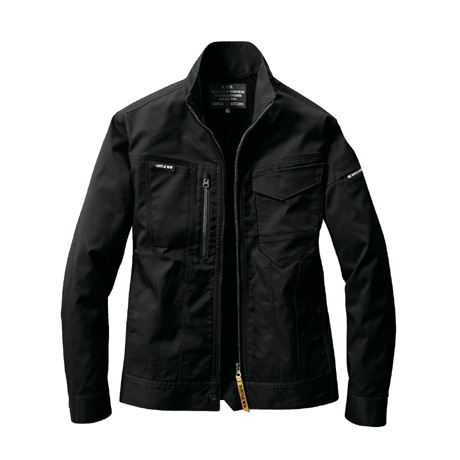 エコストレッチジャケット【6211-BAT】 35.ブラック