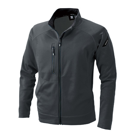 ESロングスリーブジャケット【6226-TSD】 25.チャコールグレー