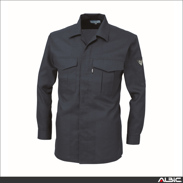 高通気性清涼素材長袖シャツ【6253-XEB】 商品写真