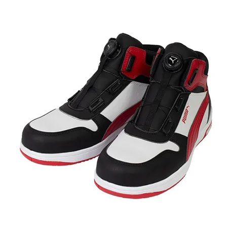 PUMA プーマ 安全靴 フロントコートディスク ミッド ブラック 【632120-UNW】 