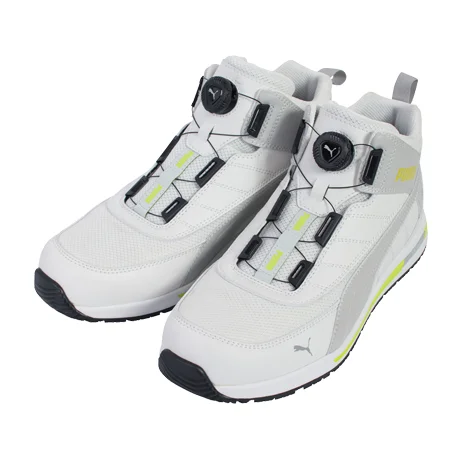 PUMA プーマ 安全靴 スイッチパック ディスク ミッド ホワイト 【632140-UNW】 