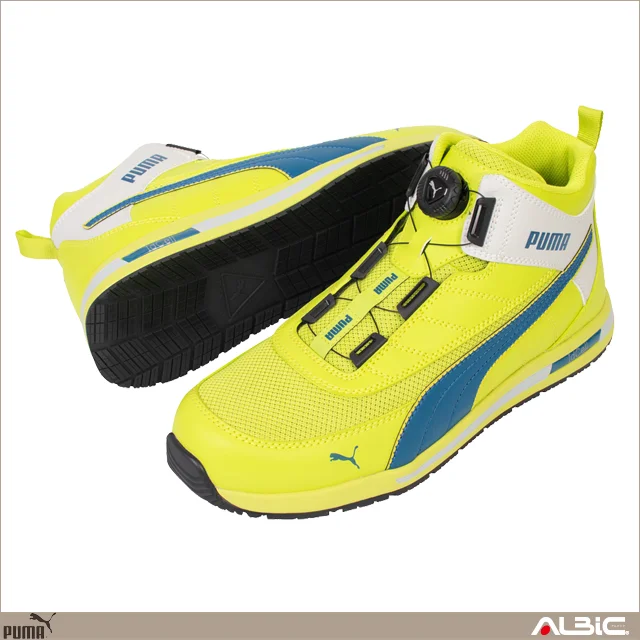 PUMA プーマ 安全靴 スイッチパック ディスク ミッド【632140-UNW】 商品写真