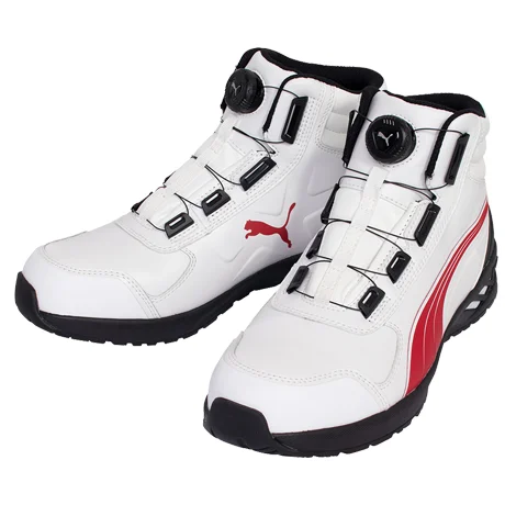 PUMA プーマ 安全靴 ライダー2.0 ディスクミッド ホワイト 【633580-UNW】 