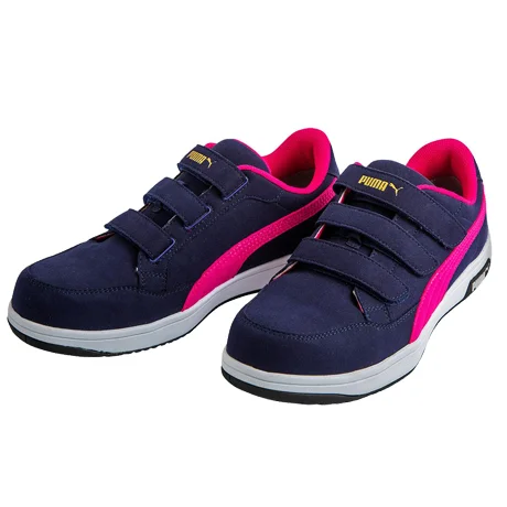 PUMA プーマ 安全靴 エアツイスト2.0 ロー ネイビー 【642060-UNW】 