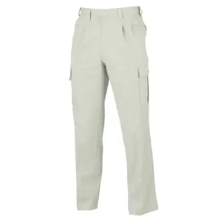 作業服 ツータック カーゴパンツ アイボリー 【653-BBO】 