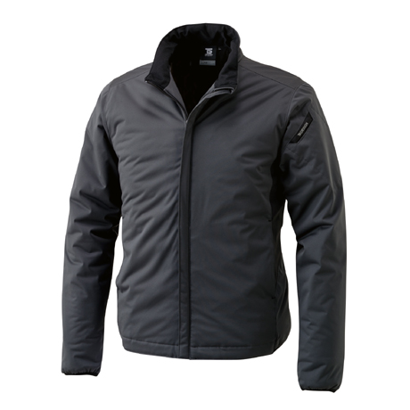 防風ストレッチライトウォームジャケット【6626-TSD】 25.チャコールグレー