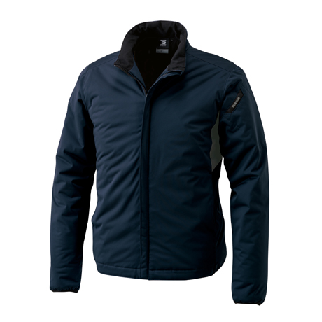 防風ストレッチライトウォームジャケット【6626-TSD】 45.ネイビー