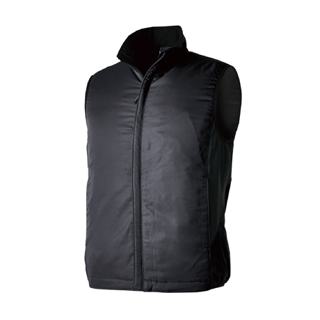 防風ストレッチライトウォームベスト【6628-TSD】 25.チャコールグレー