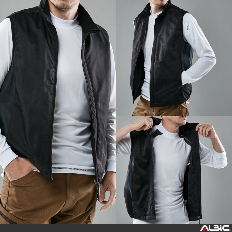 防風ストレッチライトウォームベスト【6628-TSD】 商品写真