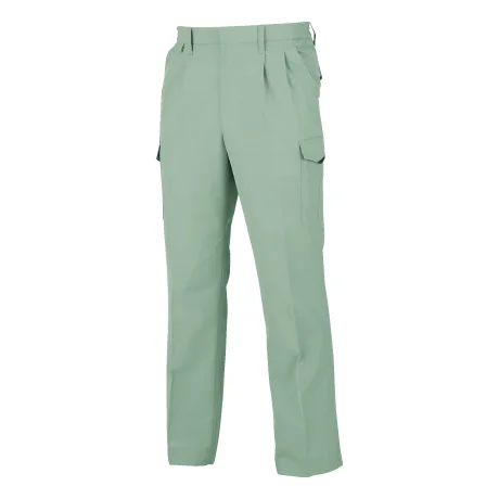 作業服 シャーリングツータックカーゴパンツ アースグリーン 【6644-BBO】 
