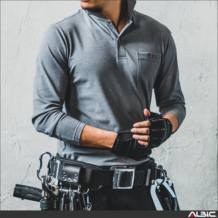 消臭長袖ポロシャツ【665-BAT】 商品写真