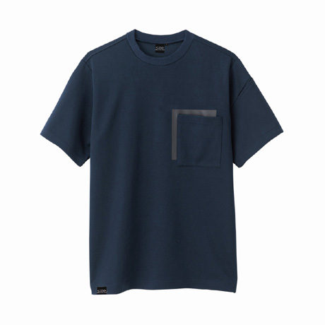 半袖ワークTシャツ【6660-XEB】 19.ディープネイビー