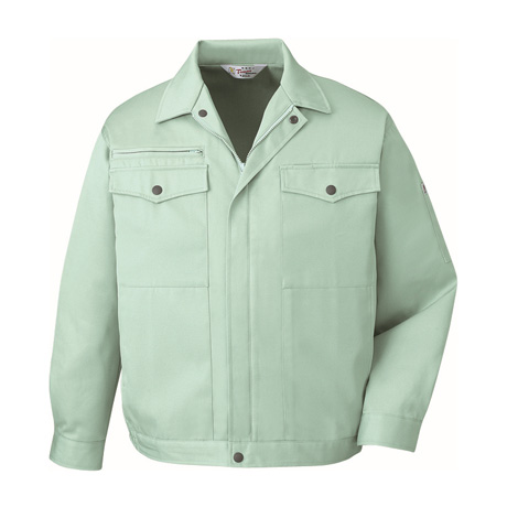 帯電防止ストレッチブルゾン【6700-JIC】 C074.ペールグリーン