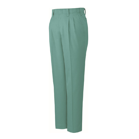帯電防止ストレッチツータックパンツ【6710-JIC】 C062.スモークグリーン