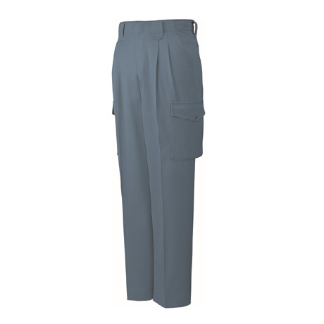 帯電防止ストレッチツータックパンツ【6720-JIC】 C015.ブルーグレー