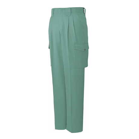 帯電防止ストレッチツータックパンツ【6720-JIC】 C062.スモークグリーン