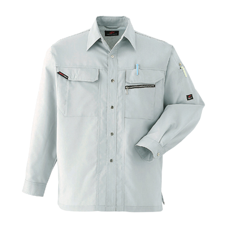 長袖シャツ【6804-ASC】 3.ストーン