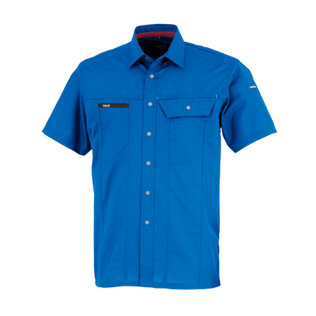 KANSAI吸汗速乾半袖シャツ【70023-OKH】 C4.ブルー