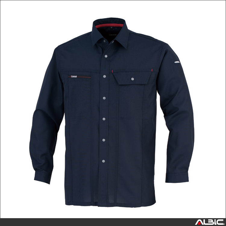 KANSAI吸汗速乾長袖シャツ【70034-OKH】 商品写真