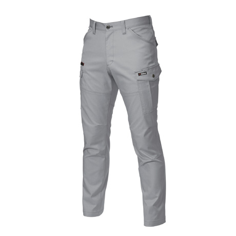 吸汗速乾カーゴパンツ【7042-BAT】 5.シルバー